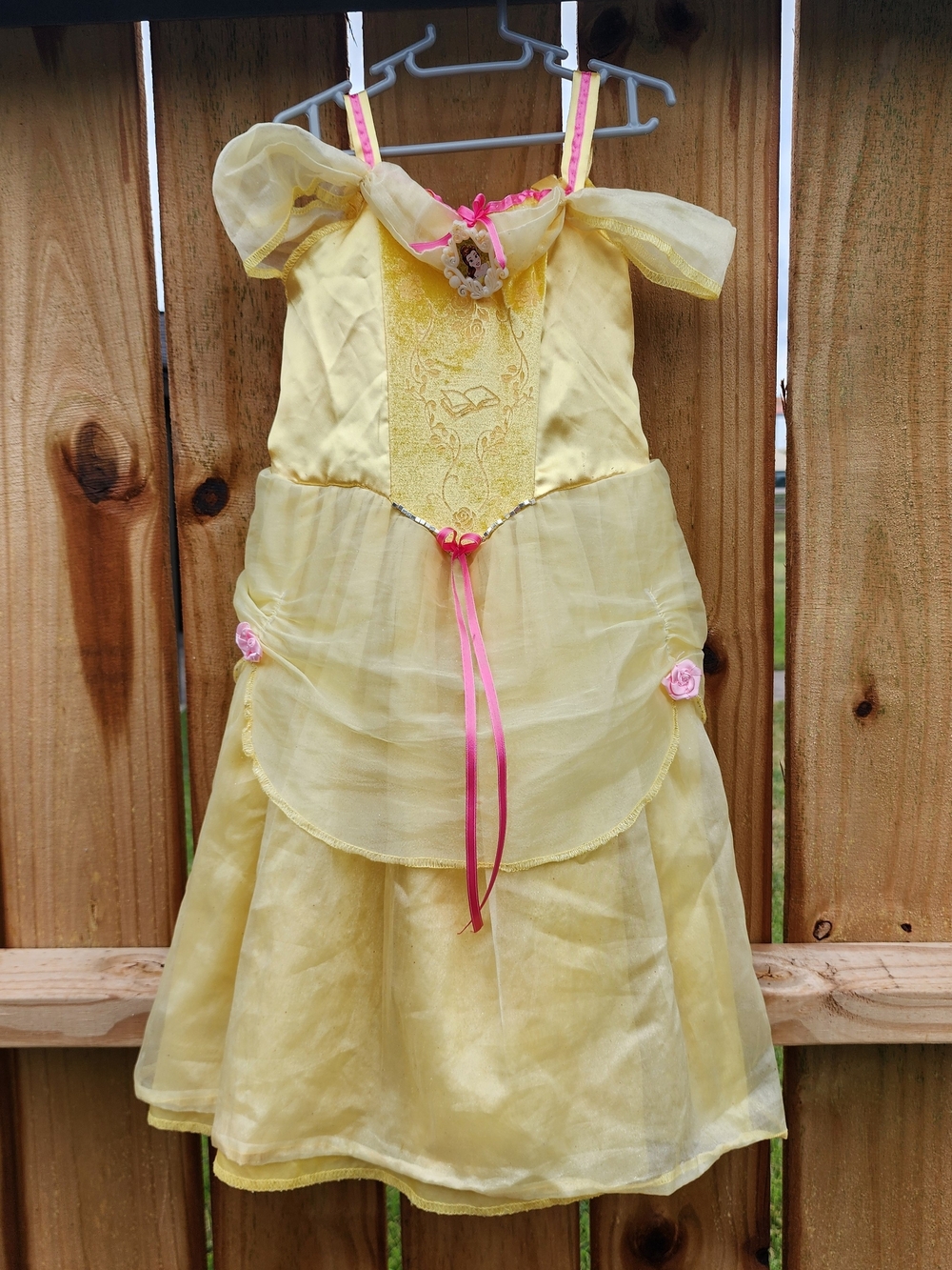 Disney BELLE Costume Dress 3/4t